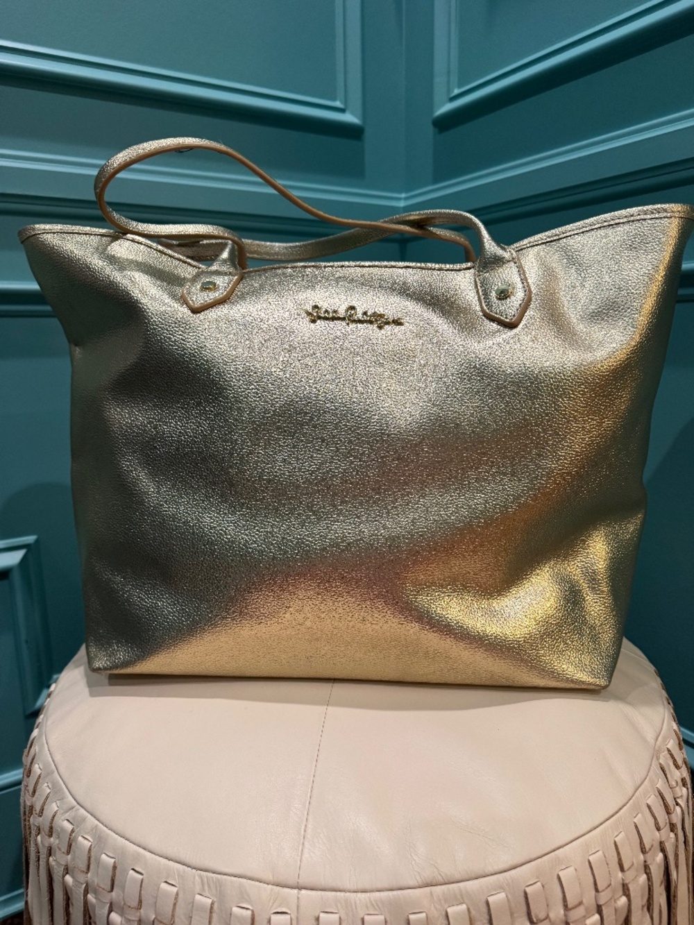 Lilly Pulitzer Tote - Gold